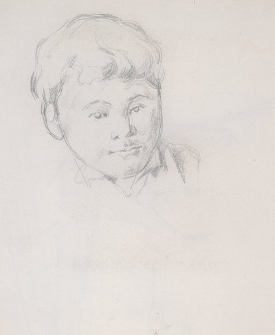 Portrait of Paul Cézanne Jr. by Paul Cézanne